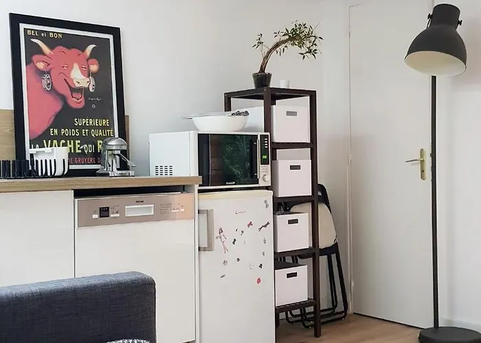 Le Fleuryterre - Grand 2 Pieces Avec Terrasse Apartament *